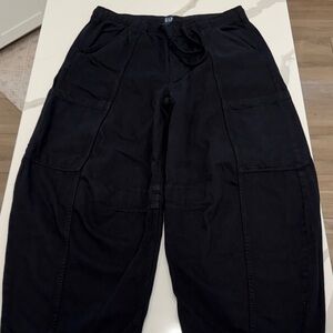 GAP Mid Rise Easy Utility Barrel Jeans